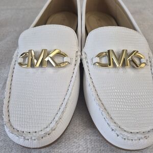 Michael Kors White Moccasins Loafert